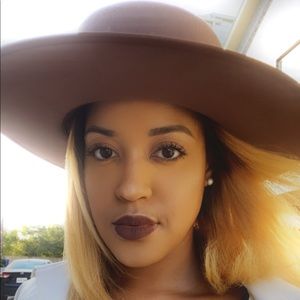 Olive & Pique Chocolate Brown Boater Hat